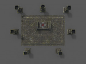 divine stand 3D Model