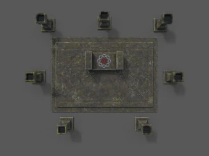 divine stand 3D Model