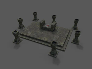 divine stand 3D Model