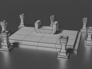 divine stand 3D Model