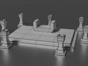 divine stand 3D Model