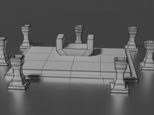 divine stand 3D Model