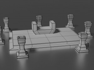 divine stand 3D Model