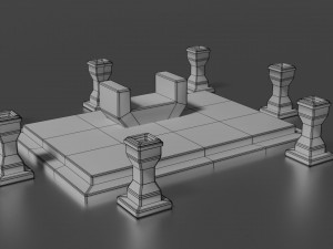 divine stand 3D Model