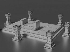divine stand 3D Model