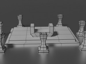 divine stand 3D Model