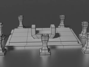divine stand 3D Model