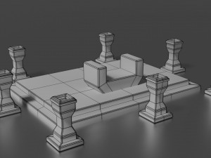 divine stand 3D Model