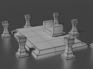 divine stand 3D Model