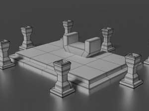 divine stand 3D Model