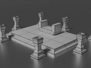 divine stand 3D Model