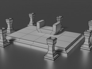 divine stand 3D Model
