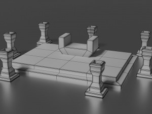 divine stand 3D Model