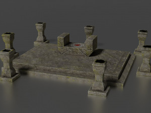 divine stand 3D Model
