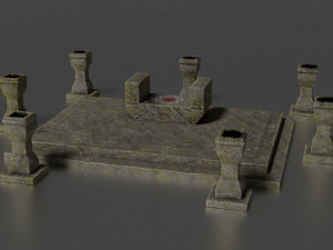divine stand 3D Model