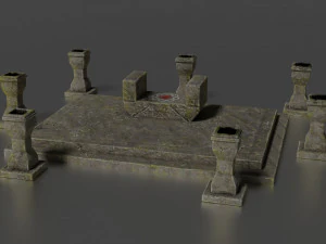 divine stand 3D Model