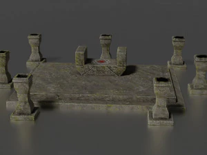 divine stand 3D Model