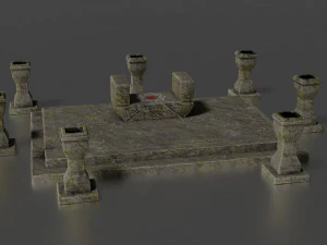 divine stand 3D Model