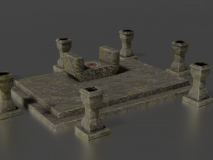 divine stand 3D Model