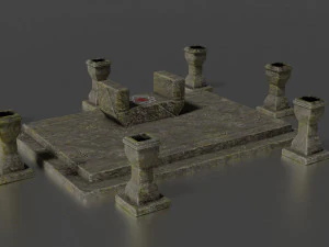 divine stand 3D Model