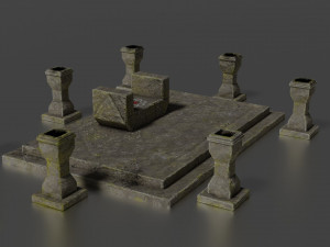 divine stand 3D Model