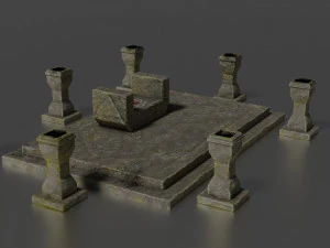 divine stand 3D Model