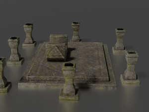 divine stand 3D Model