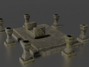 divine stand 3D Model
