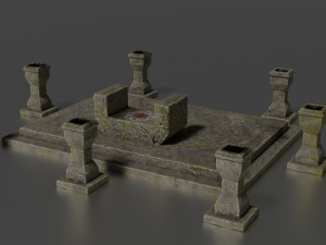 divine stand 3D Model