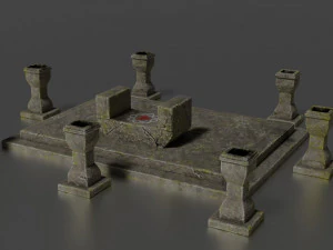 divine stand 3D Model