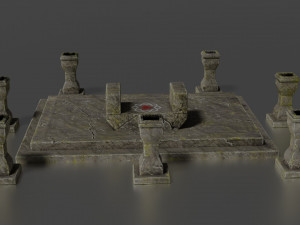 divine stand 3D Model