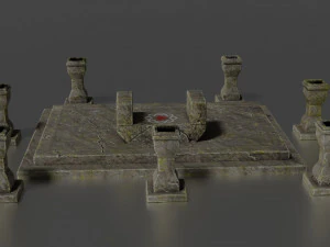 divine stand 3D Model