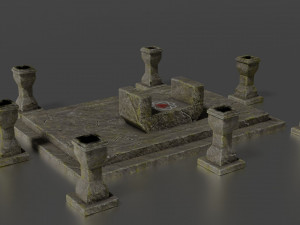 divine stand 3D Model