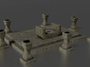 divine stand 3D Model