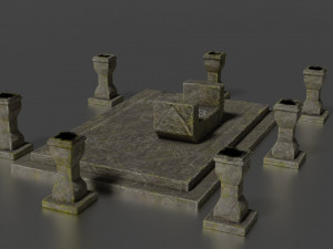 divine stand 3D Model