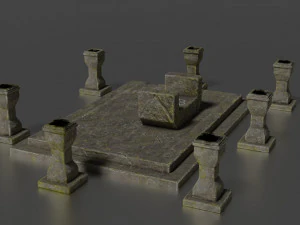 divine stand 3D Model