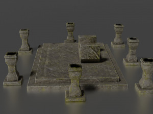 divine stand 3D Model