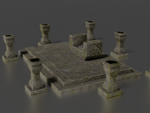 divine stand 3D Model