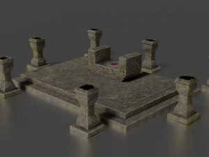 divine stand 3D Model