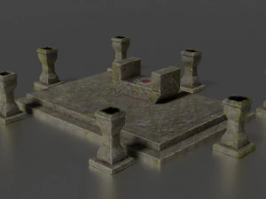 divine stand 3D Model