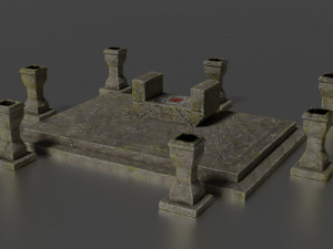 divine stand 3D Model