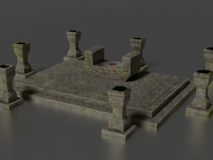 divine stand 3D Model