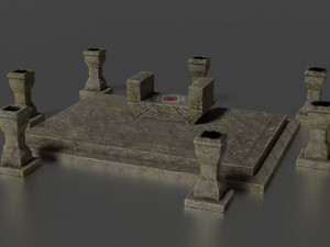 divine stand 3D Model