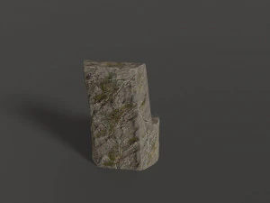 stone chair 3D Model