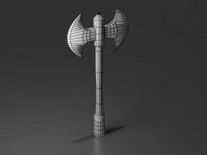 ancient axe 3D Model