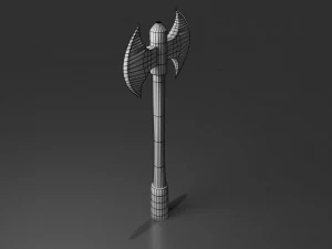 стародавня сокира 3D Модель