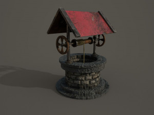 water well Modelo 3D