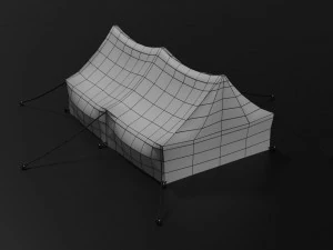 camp tent 3D Model