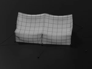 camp tent 3D Model