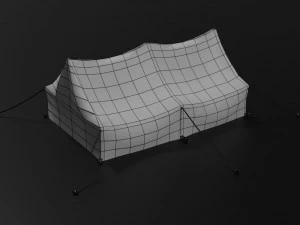 camp tent 3D Model